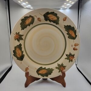 Royal Norfolk Autumn Leaves Pattern Dinner Plate